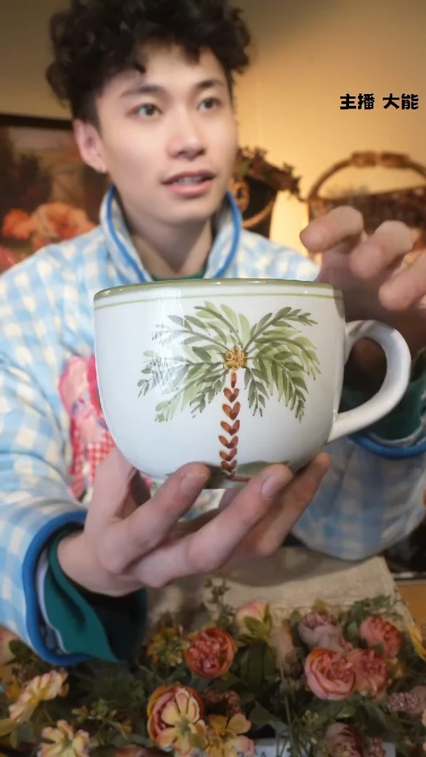 【闪购商品】默认微瑕高端树脂陶瓷摆件W514