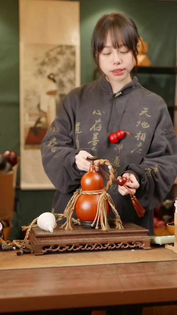 229号精品天然大漆酒葫芦一物一拍~