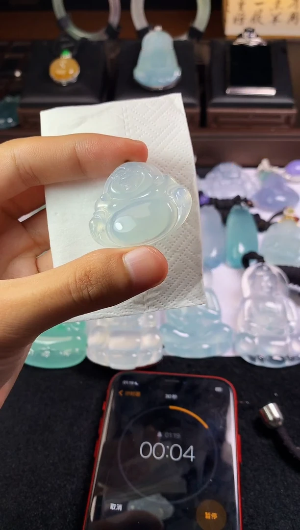 未镶嵌定制翡翠S****~5002毛货不退不换