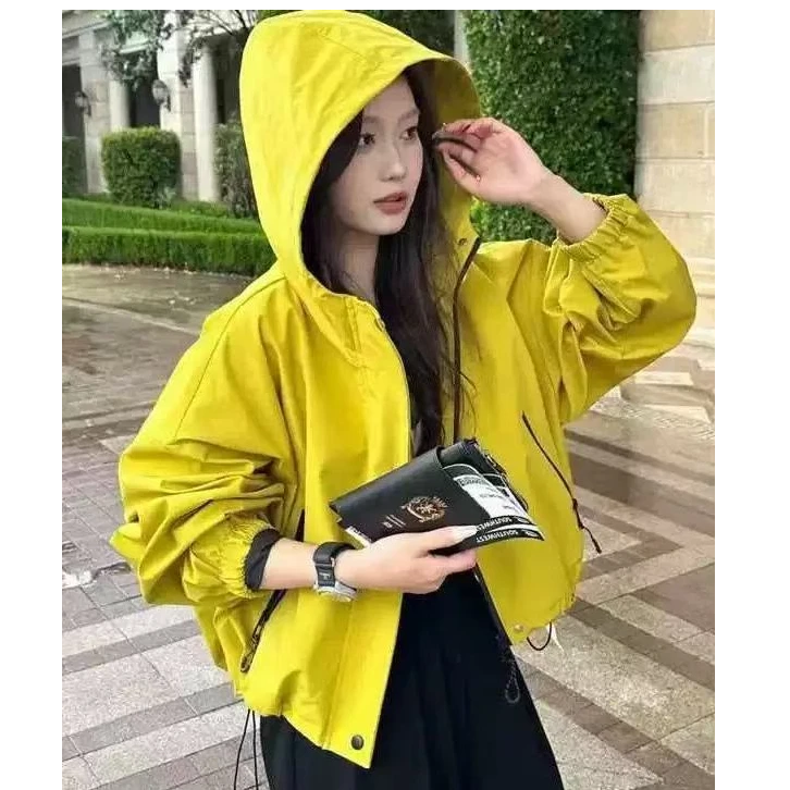 XDD05#.  新款夹克连帽冲锋衣外套风衣夹克