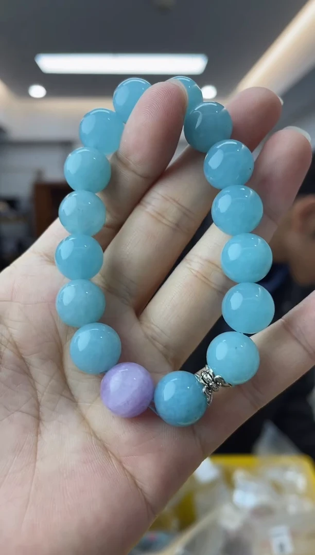 【闪购商品】海蓝宝石手链未镶嵌多样性一件发货