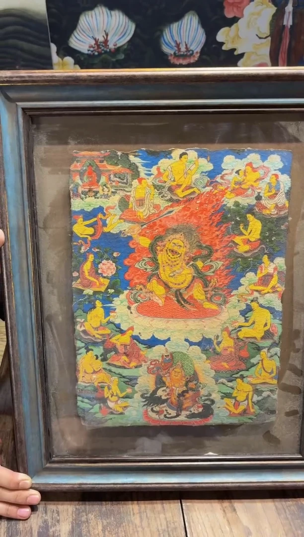 卷轴画博雅阁i专属链接...................带框