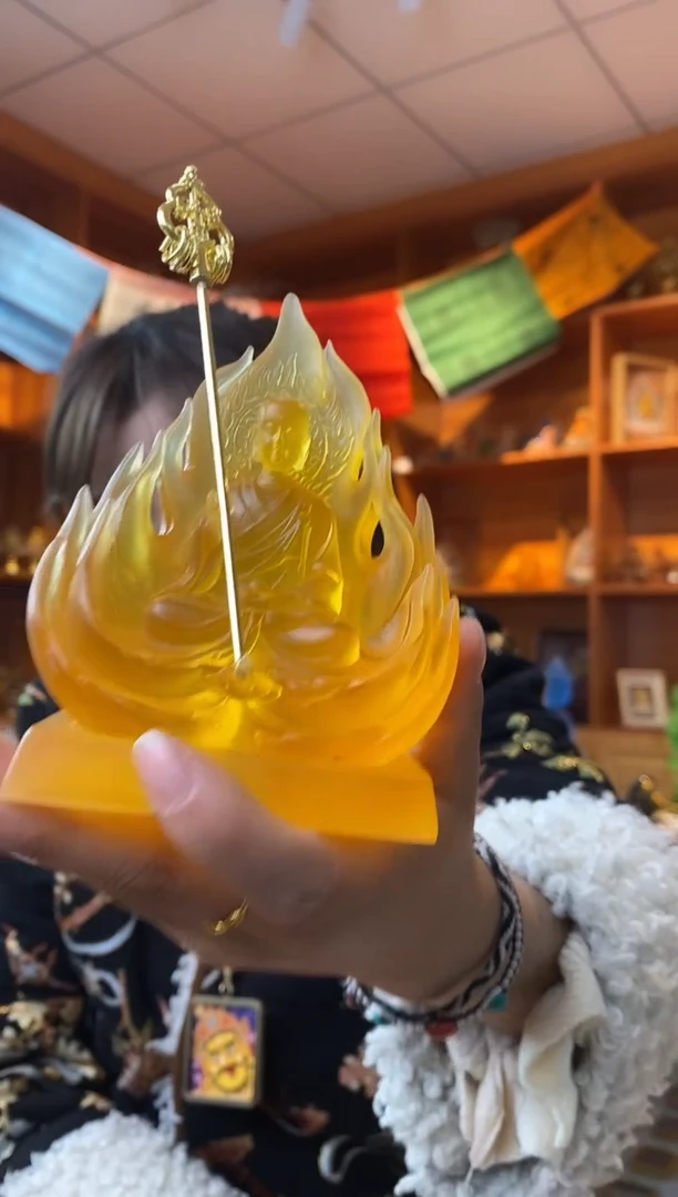 【闪购商品】泥塑地藏-与实物略有差异介意者慎拍
