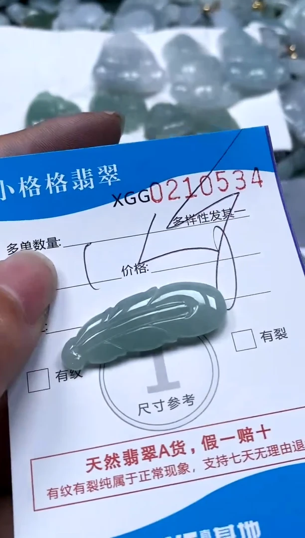 【闪购商品】翡翠颈饰未镶嵌闪购商品0210534