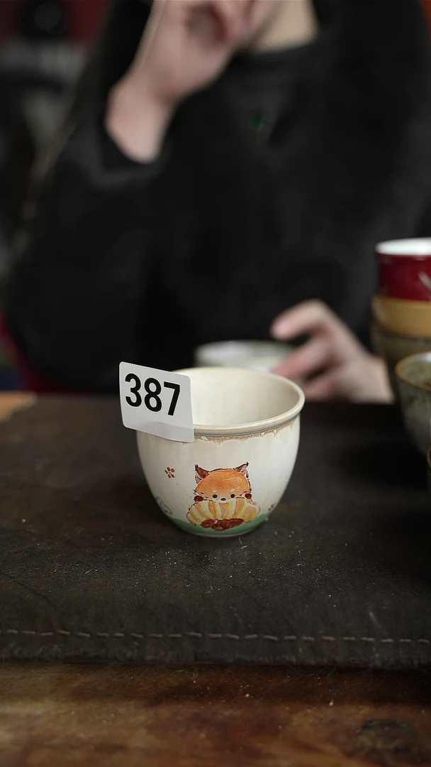 【闪购商品】杯387等烟雨陶瓷手作主人杯