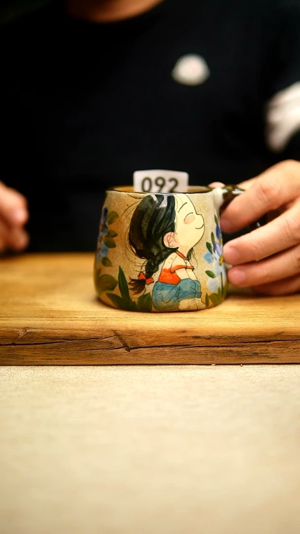 @@陶园瓷舍@@纯手工手绘@高温釉下彩