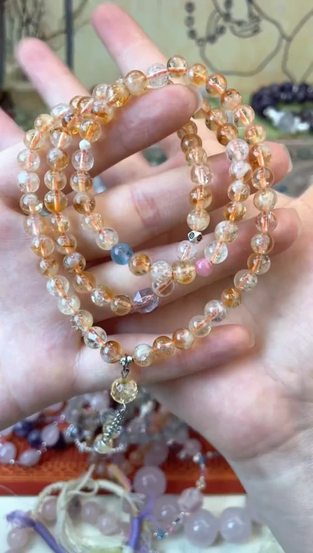 水晶手链未镶嵌300手串