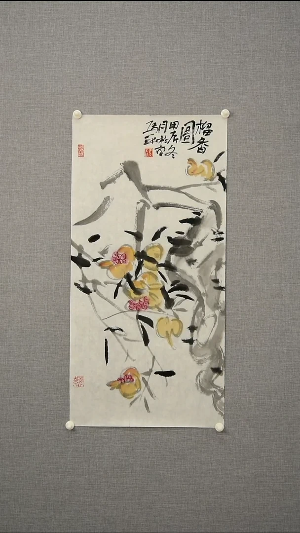 国画马老师-花鸟-2平尺-04