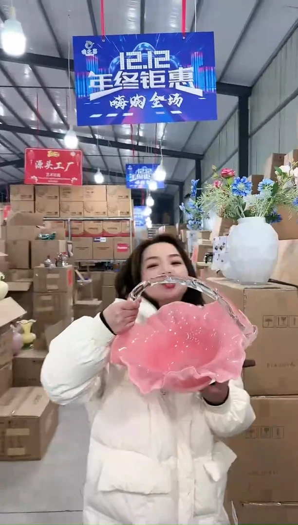 【闪购商品】有机玻璃优品花器K-早11