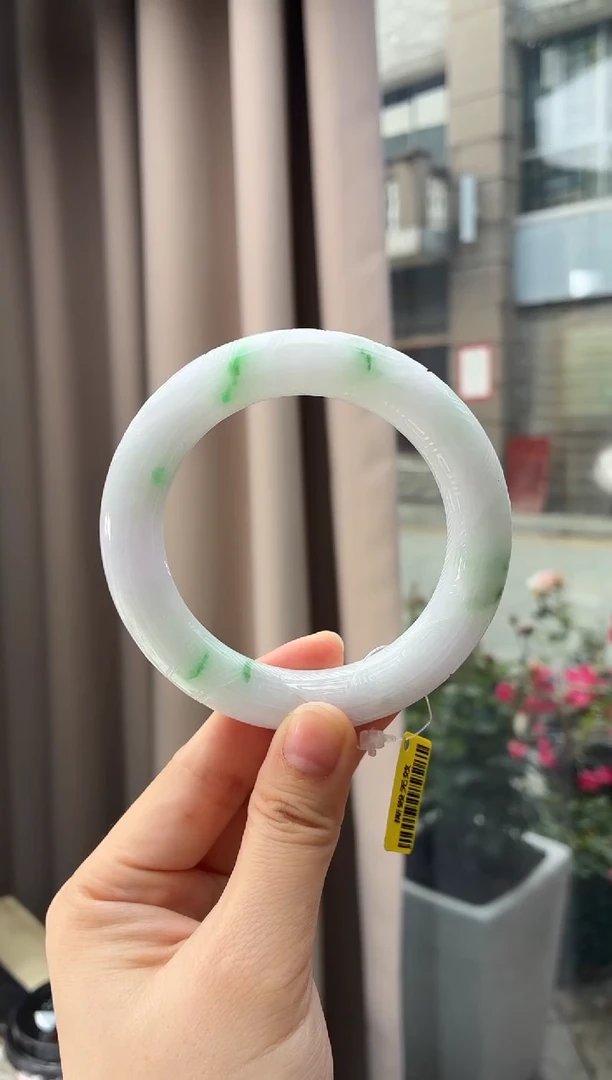 未镶嵌手镯翡翠6  翡翠手镯 58
