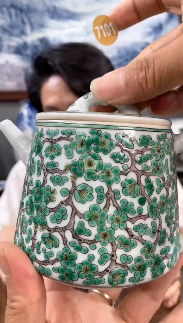 吴义松陶瓷联盟手绘陶瓷编码：7101