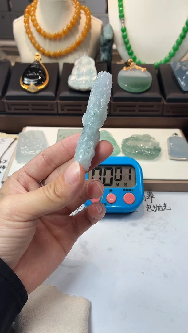 未镶嵌定制翡翠黑***~毛货不退不换