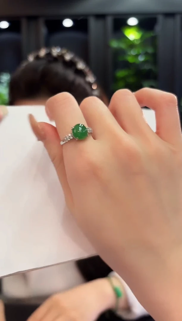 未镶嵌戒指翡翠  缅料A货/支持复检/一件