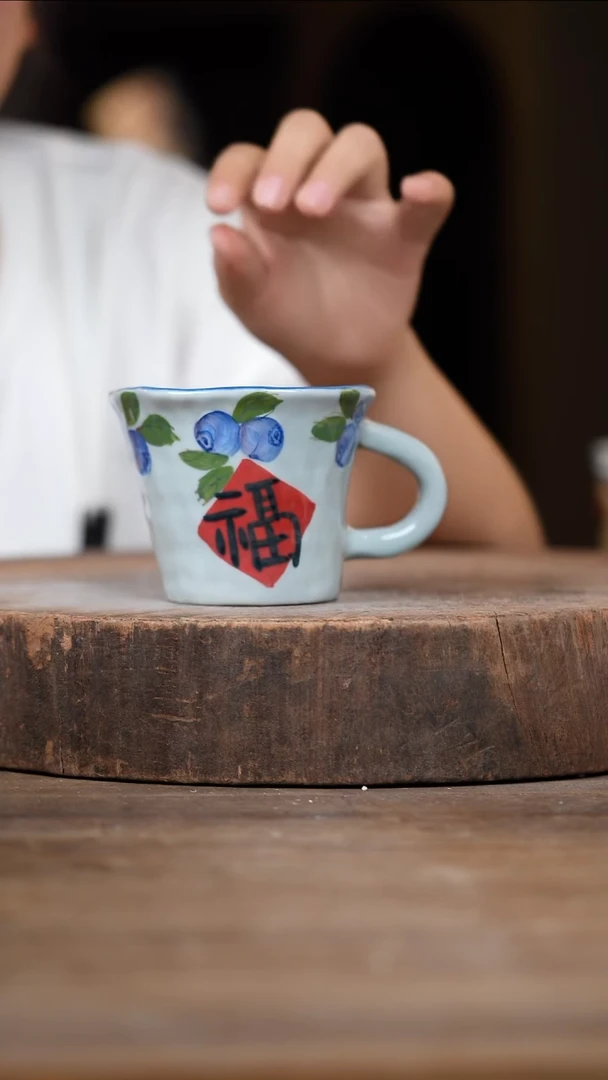 瓷片景德镇高温釉下彩（食品级）