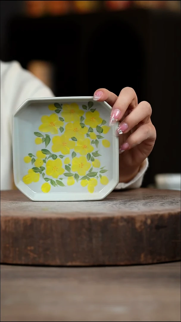 瓷片景德镇高温釉下彩（食品级）