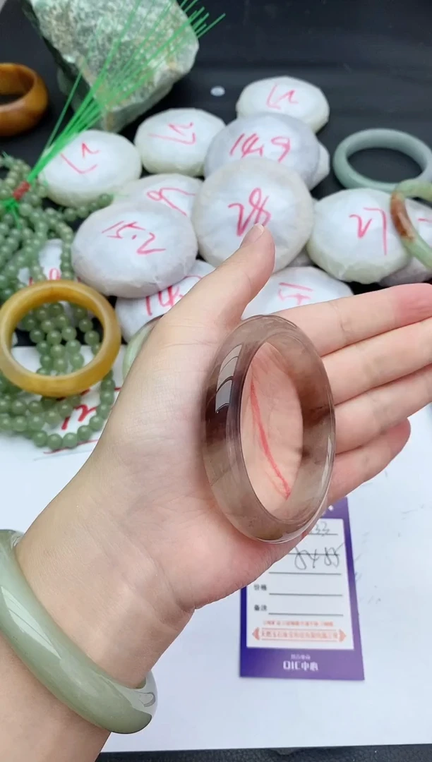 未镶嵌手镯石英质玉333+54/55