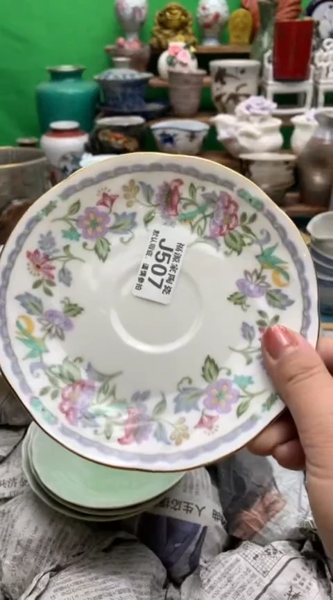 【闪购商品】盖碗海外回流瓷器