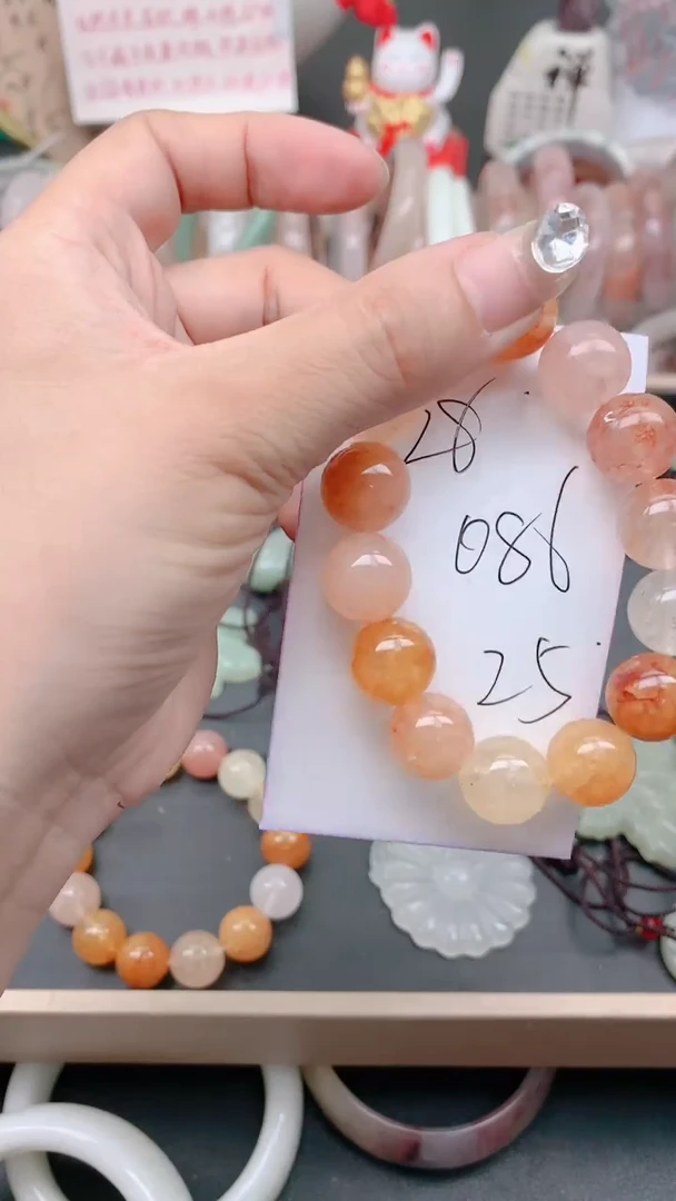 未镶嵌手镯石英质玉086