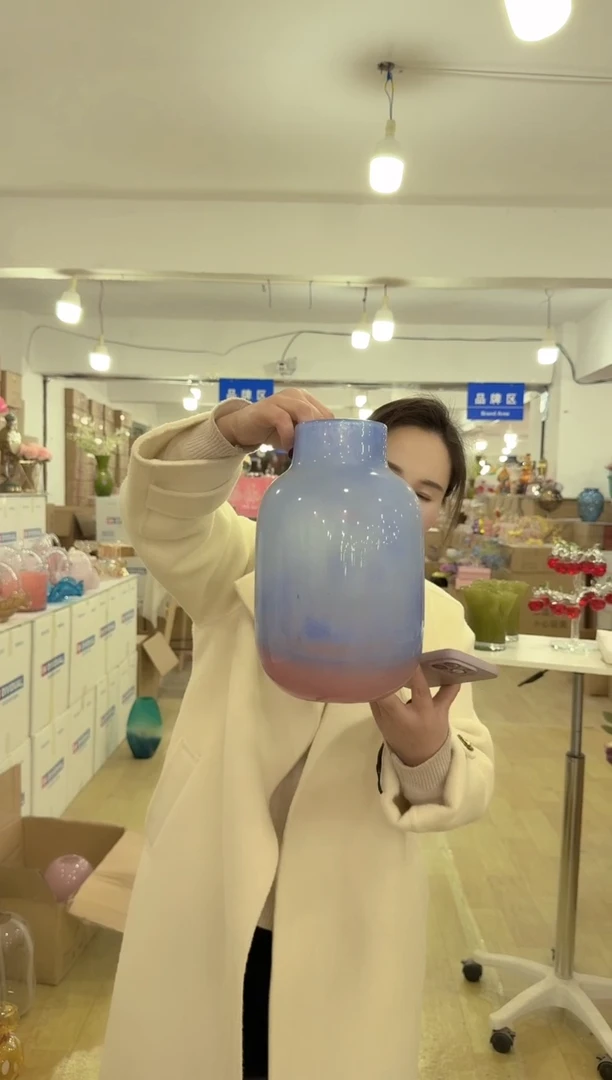 【闪购商品】玻璃洛芙花器-i-早22