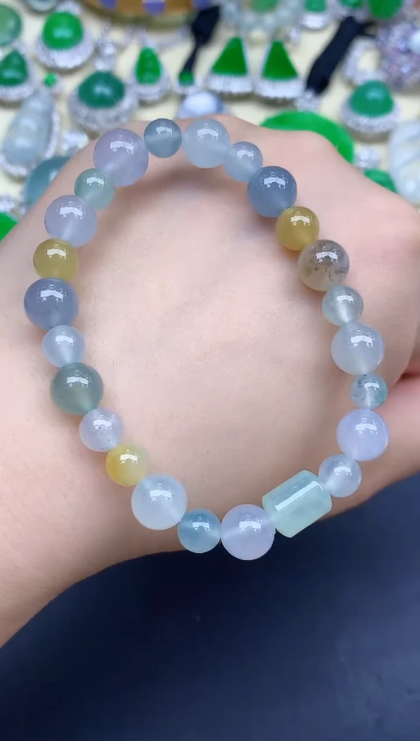 未镶嵌手链翡翠327-中国好珍宝