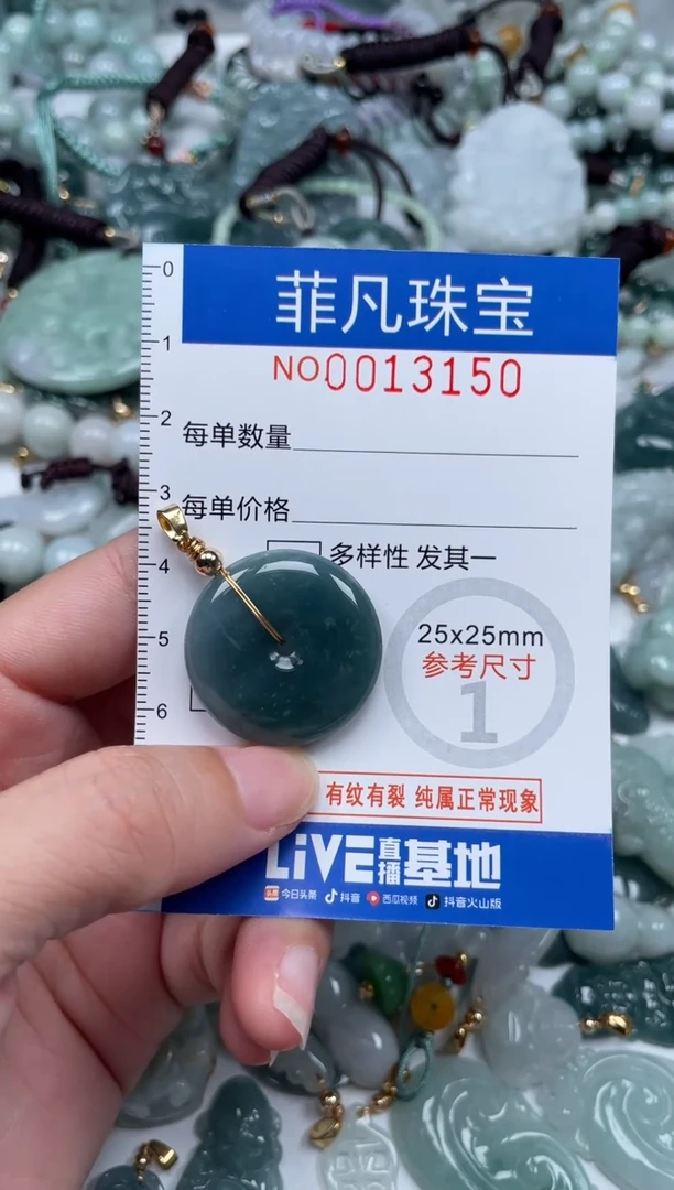 颈饰未镶嵌翡翠13150