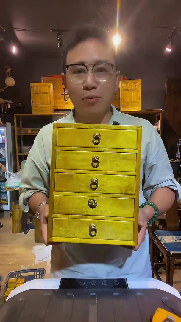 木金丝楠木制品五抽