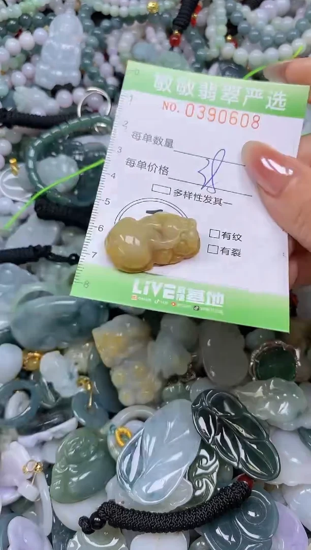 颈饰未镶嵌翡翠闪购0390608