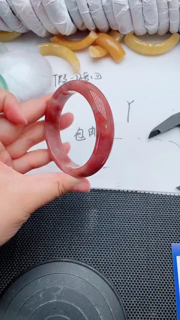 未镶嵌手镯石英质玉166-58-59