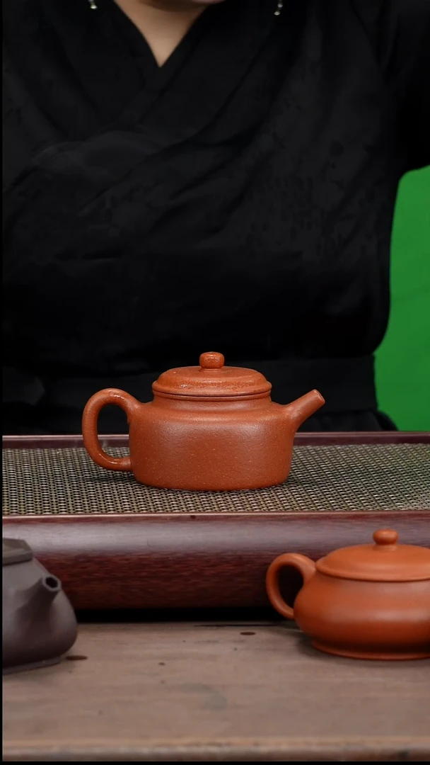 【闪购商品】紫砂茶壶全手工零添加降坡泥德钟壶
