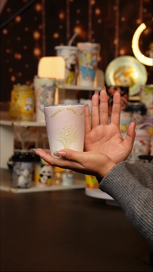 （玉泥）景德镇手工手绘文创陶瓷杯