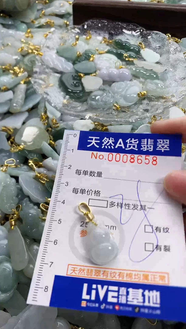 颈饰未镶嵌翡翠天然A货翡翠