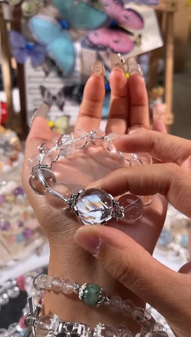 【闪购商品】水晶手链未镶嵌多样性发货颜色微差【拍两单！！】