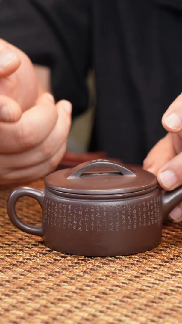 茶壶紫砂宜兴紫砂汉瓦