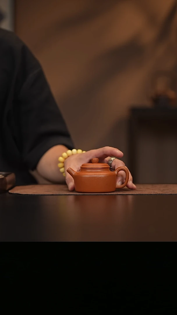 允禾斋 紫砂壶 德钟 野山红泥