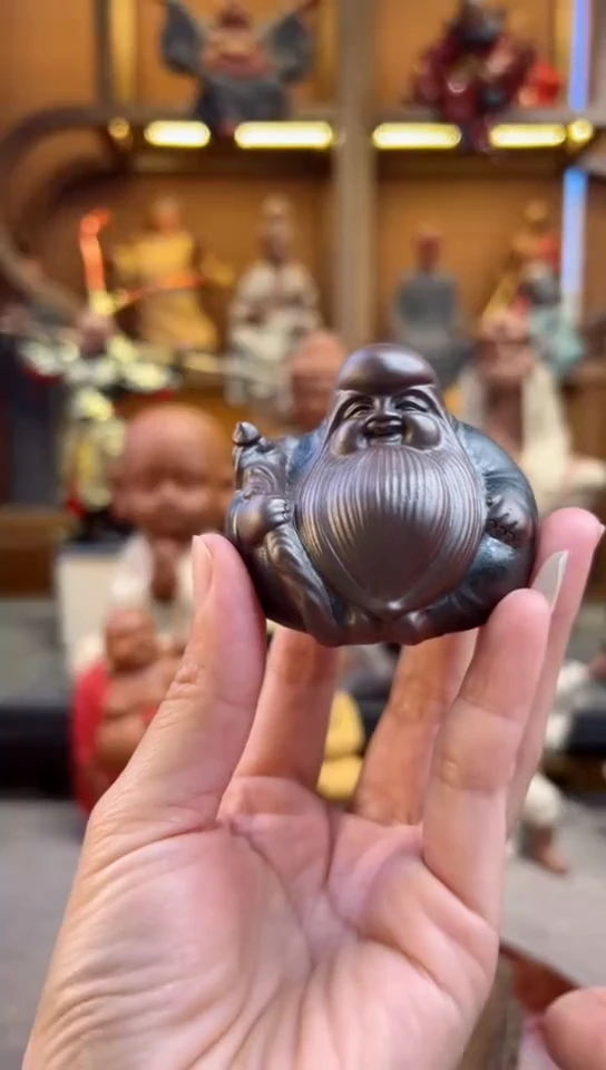 紫砂茶宠器闵茶宠摆件