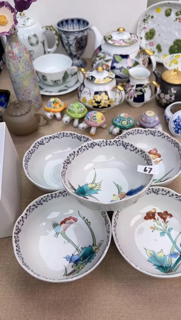 瓷片泡泡家的瓷器真好看