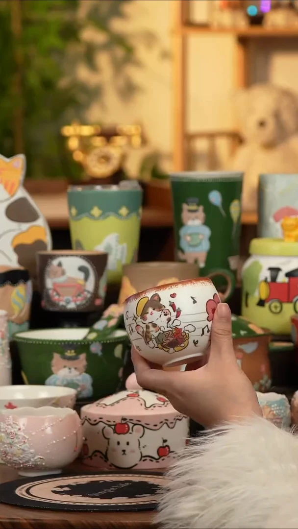 瓷片瓷Y020景德镇原创手工陶瓷