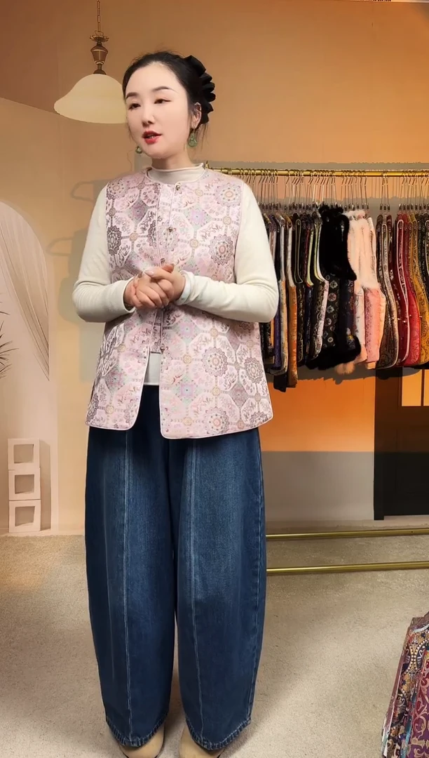 丝绸桑蚕丝70马甲