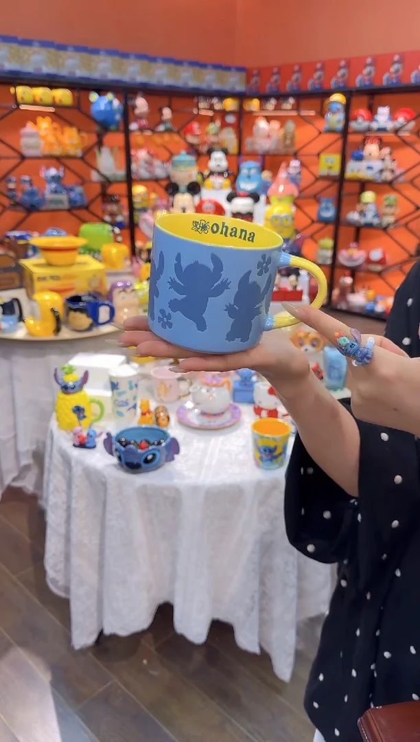 瓷片@@陶瓷杯史迪仔杯子