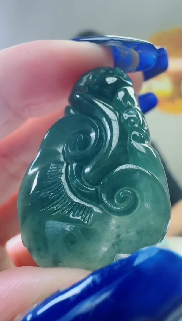 颈饰未镶嵌翡翠天然A货翡翠  多样性随机发其一