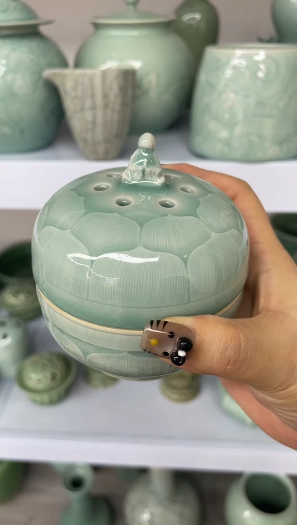 义全手 慧仙青瓷 龙泉青瓷大促