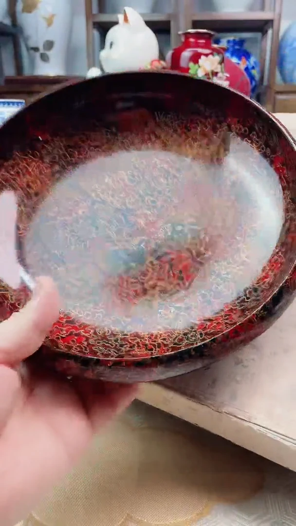 【闪购商品】盘日产菠萝漆果子钵