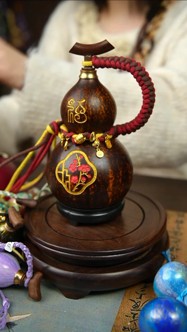 873号500ml左右非遗大漆酒葫芦