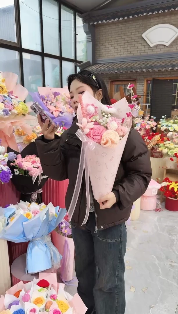 非遗手工定制花束，孤品清仓！！