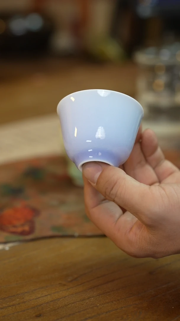 【闪购商品】瓷片景德镇上庄陶瓷花神杯