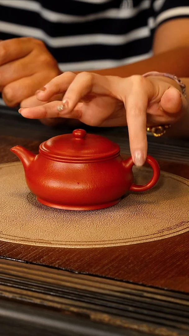 宜兴紫砂ZCJ 大红袍 明炉