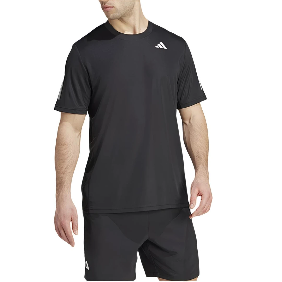 adidas/阿迪达斯【琥珀流光风】男子休闲网球运动训练T恤 IS2296