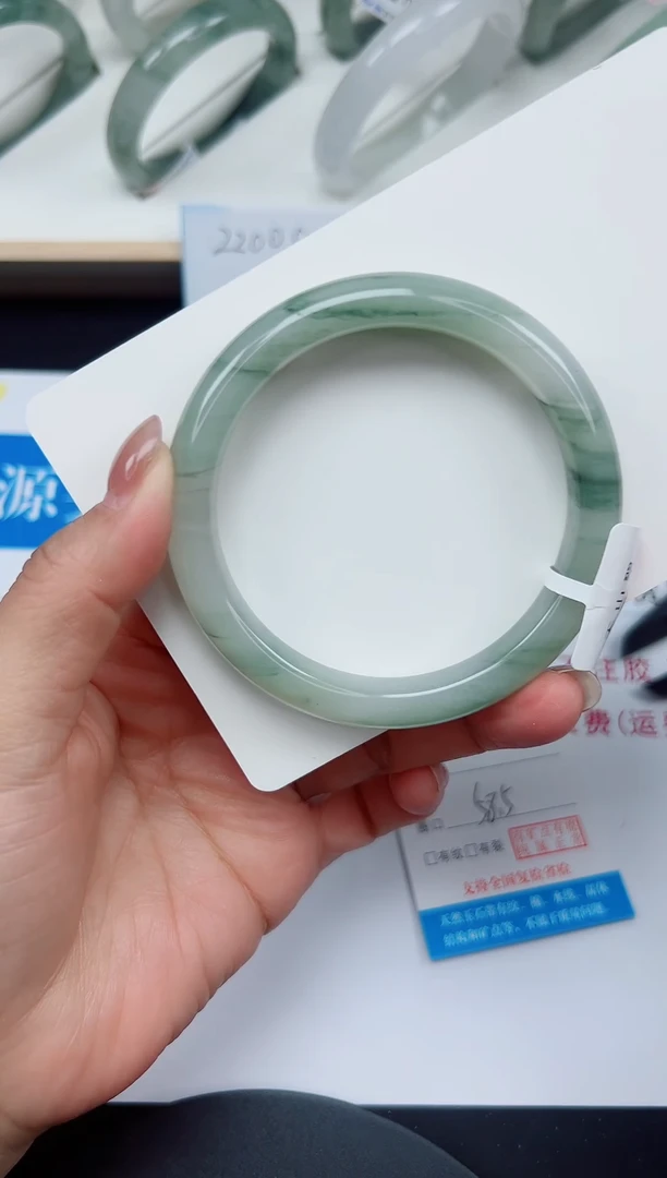 未镶嵌手镯石英质玉68-58/59