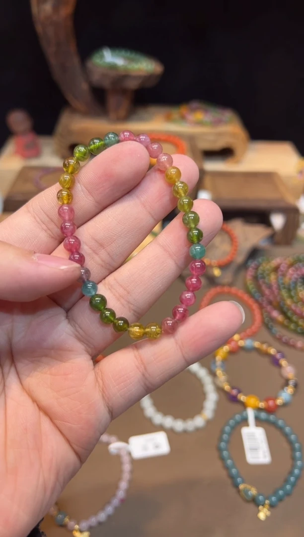 【闪购商品】碧玺手链未镶嵌手饰@@0921