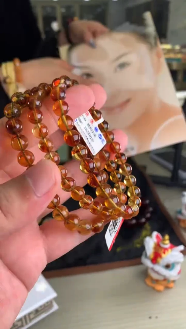 手串琥珀未镶嵌多样性发一件